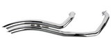 Cobra Speedster Swept Exhaust for 2011-18 Yamaha XVS1300 Stryker - Chrome - 2230