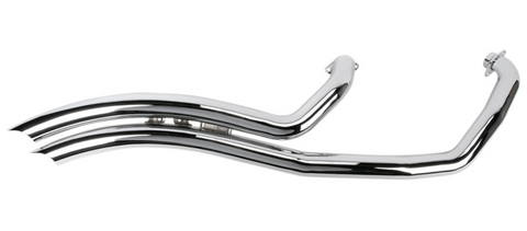 Cobra USA Speedster Swept Exhaust for 2011-18 Yamaha XVS1300 Stryker - Chrome - 2230