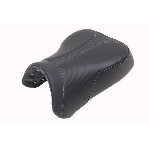Saddlemen Adventure Tour Solo Seat for 2012-20 Yamaha XTZ1200 Super Tenere - Black/Contrast Stitched - 0810-Y124
