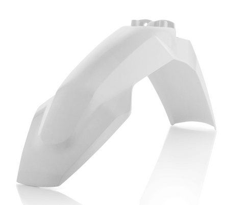 Acerbis Front Fender for 2016-21 Husqvarna models - White - 2462590002