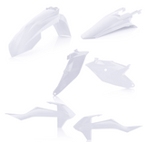 Acerbis Standard Replacment Plastics Kit for 2018-22 KTM 85 SX - White - 2686017118