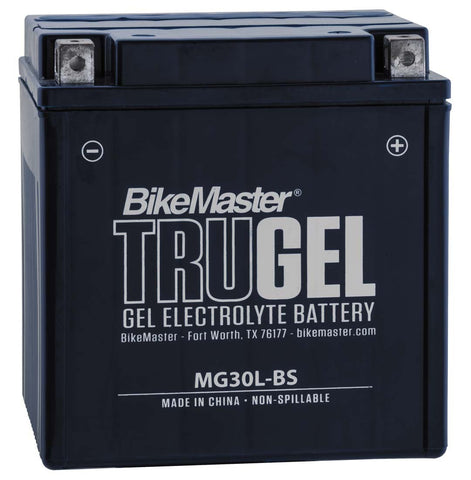 BikeMaster TruGel Battery - 12 Volt - MG30L-BS
