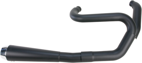 Bassani Road Rage Exhaust System for 1991-17 Harley Dyna models - Black - 1D5250B
