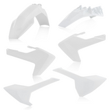 Acerbis Standard Replacment Plastics Kit for 2018-21 Husqvarna TC85 - 20 White - 2686456812