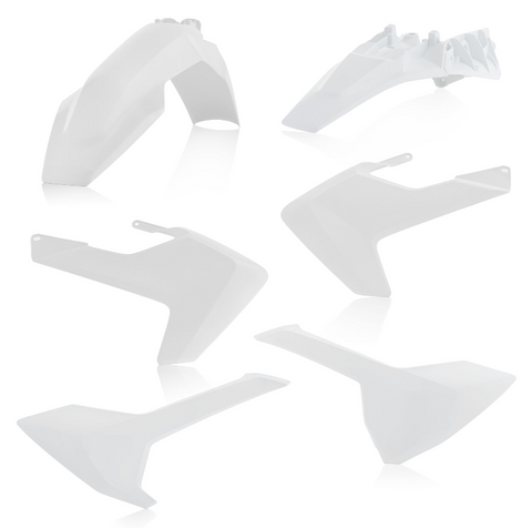 Acerbis Standard Plastic Kit for 2018-21 Husqvarna TC85 - 20 White - 2686456812