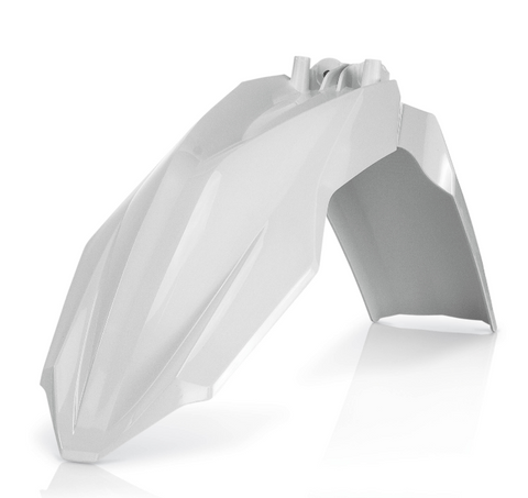 Acerbis Front Fender for 2014-16 Husqvarna models - White - 2393400002