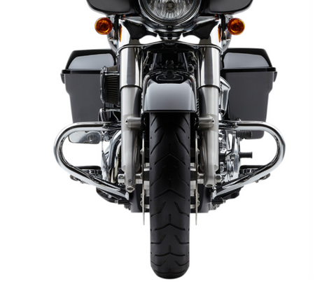 Cobra USA Case Guards for 2014-22 Harley Bagger models - Chrome - 601-2003