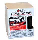 Caliber Bunk Wrap Kit with End Caps - 24ft x 2in x 4in - Black - 23054-BK