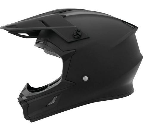 THH T710X Solid Youth Helmet - Flat Black - Large