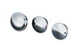 Kuryakyn 8669 - Replacement Gas Cap for 1996-2018 H-D Screw-Type Tanks – R.H. Thread – Vented -Chrome