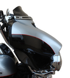 Klock Werks Flare Windshield for 2014-22 Harley Bagger models - 4 inch - BLACK