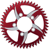 Vortex Racing Cat5 Rear Aluminum Sprocket for 2015-19 Honda Grom - Red - 33T - 206ZR-33