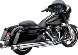 Cobra Powerport Head Pipes for 2017-22 Harley FL Touring models - Chrome - 6255