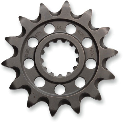 Renthal Grooved Front Sprocket - 520 Chain Pitch x 14 Teeth - 432--520-14GP