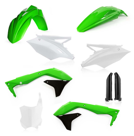 Acerbis Full Replacement Plastics Kit for 2016-17 Kawasaki KXF450 USA - Original 16 - 2449575135