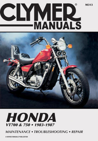 Clymer M313 Service & Repair Manual for 1983-87 Honda VT700C / VT750C