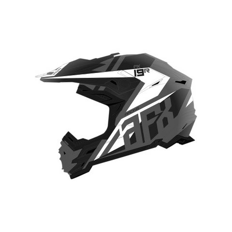 AFX FX-19 Racing Off-Road Helmet - Frost Gray - Medium