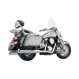 Cobra USA True Duals Classic Exhaust for Kawasaki VN1500 Vulcan - Chrome - 4368