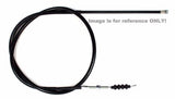 Motion Pro Black Vinyl Throttle Push-Pull Set Revolver Cable for 2005 Kawasaki KFX250F / Suzuki RMZ250 - 01-1109