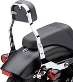 Cobra USA Detachable Backrest for 2000-17 Harley Softail - Chrome - 602-2021