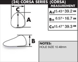 Zero Gravity Corsa Windscreen for 2015-19 BMW S1000RR - Light Smoke - 24-811-02