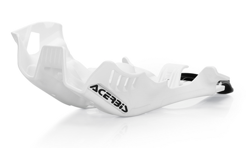 Acerbis Offroad Skid Plate for 2020-21 Husqvarna TE 250I/300I - White/Black - 2791671035