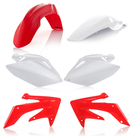 Acerbis Standard Replacment Plastics Kit for 2006-09 Honda CRF250R - Original 09 - 2041040438