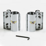 National Cycle KIT-CJE Ranger/Custom/Low Boy Windshield Mounting Kit - Chrome