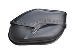 Willie & Max - SB1907 - Revolution Throwover Studded Saddlebag Leather- Large