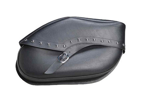 Dowco - SB1807 - Revolution Series Hardmount Studded Black Chrome Leather - LG
