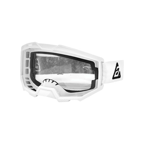 Answer Racing Youth Apex 1 Goggles - White/Black
