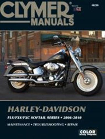 Clymer M250 Service Manual for 2006-10 Harley Davidson Softail FLS / FXS / FXC M