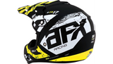 AFX FX-17 Attack Helmet - Matte Black/Hi-Vis Yellow - Medium