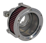 Trask Assault Charge High-Flow Air Cleaner for 2008-17 Harley Twin Cam EFI Throttle-by-Wire models - Raw - TM-1020R