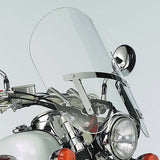 National Cycle NC125A - Dakota 3.0 Windshield for Bikes w/ low turn signal placement - Clear