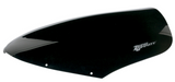 Zero Gravity SR Series Windscreen for 2006-08 Kawasaki EX650A Ninja 650R - Dark Smoke - 20-203-19