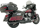 Bassani Road Rage B4 Exhaust System for 1995-16 Harley FL Touring models - Black - FLH-757B