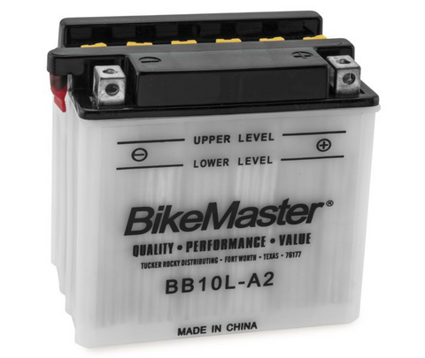 Bike Master Performance Conventional Battery - 12 Volts - BB10L-A2
