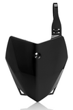 Acerbis Front Number Plate for 2010-21 Kawasaki KLX110 - Black - 2780400001