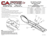 C&A Pro Ski Mounting Kit for 2009-Older Arctic Cat Snowmobiles - 76000179