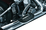 Kuryakyn 4351 - Premium Folding Floorboards for Harley - Driver or Passenger - Chrome