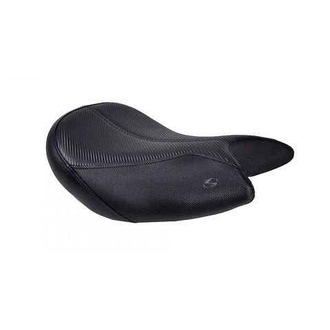Saddlemen GP-V1 Solo Seat for 2016-19 Suzuki GSX-S1000 - Black/Carbon Fiber - 0810-S073