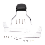 Cobra Short Sissy Bar for 2005-14 Suzuki VZ800 / VL800 Boulevard - Chrome - 02-5825