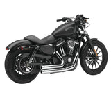 Cobra USA 909 Speedster Exhaust for 2007-13 Harley Sportster models - Chrome - 6704