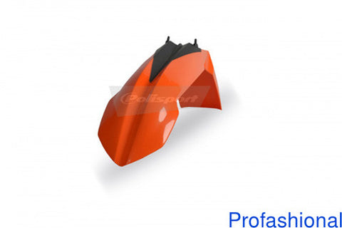 Polisport Polisport 8568700001 Replica Front Fender for 2007-13 KTM Dirt Bikes (Orange)