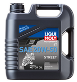 Liqui Moly Street 4-Stroke Engine Oil - 20W-50 - 4 Liters - 20064
