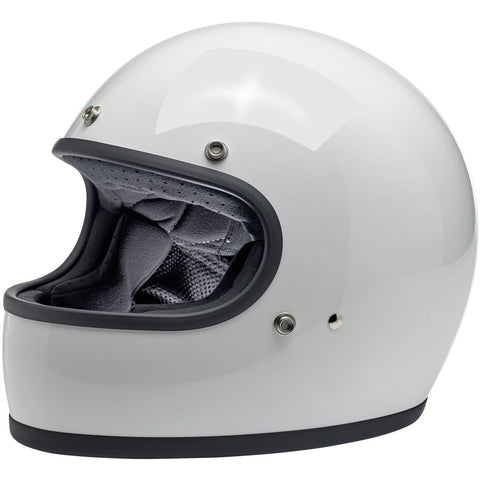 Biltwell Gringo Helmet - Gloss White - XX-Large