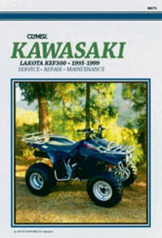 Clymer M470 Service & Repair Manual for 1995-99 Kawasaki KEF300 Lakota