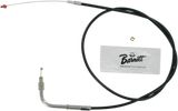 Barnett 101-30-30017 Black Vinyl Throttle Cable for 1996-01 Harley FLH models