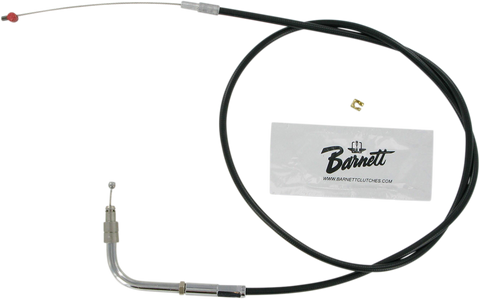Barnett 101-30-30017 Black Vinyl Throttle Cable for 1996-01 Harley FLH models